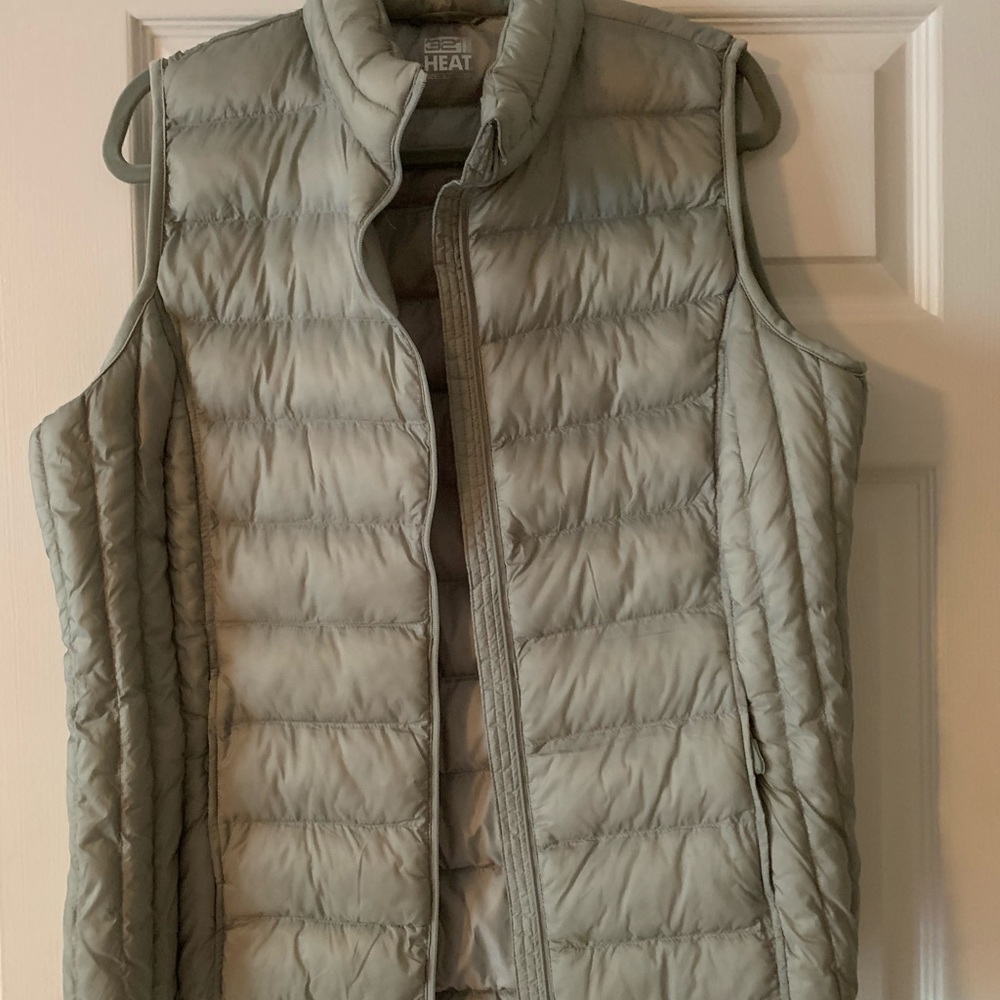 32 degrees heat keep down vest xl